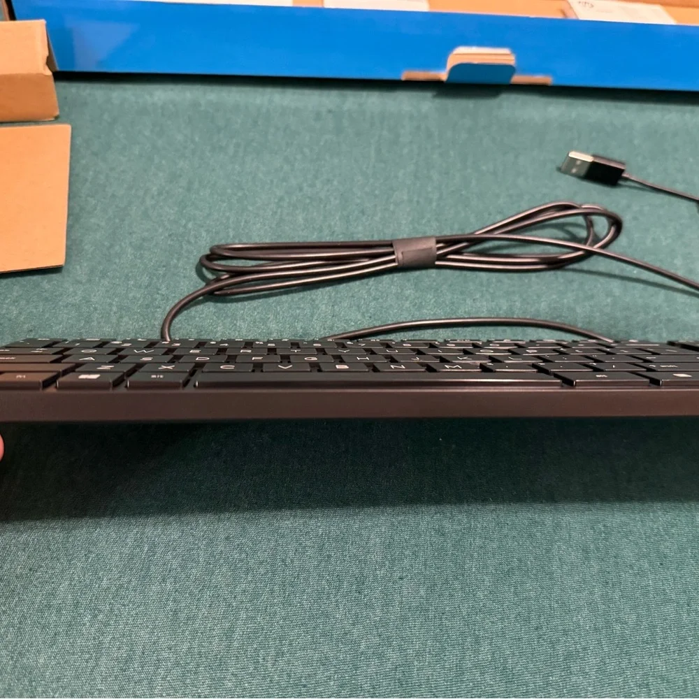 HP Wired Desktop 320MK Mouse and Keyboard Set